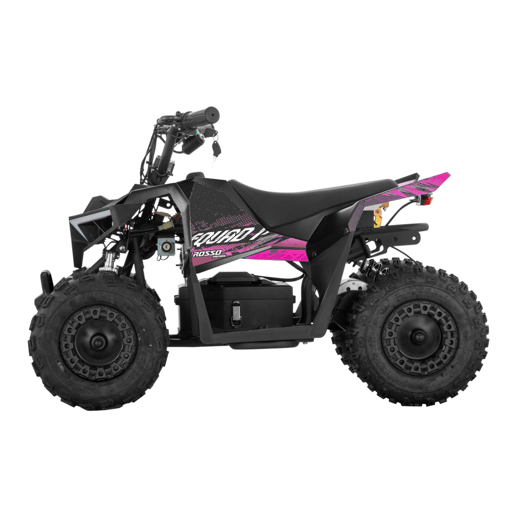 ROSSOROSA  Rosso eQuad P 4-wheeler Bundle - Pink – Rosso Motors Canada