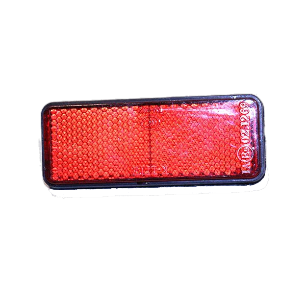 Rectangular Red Reflector