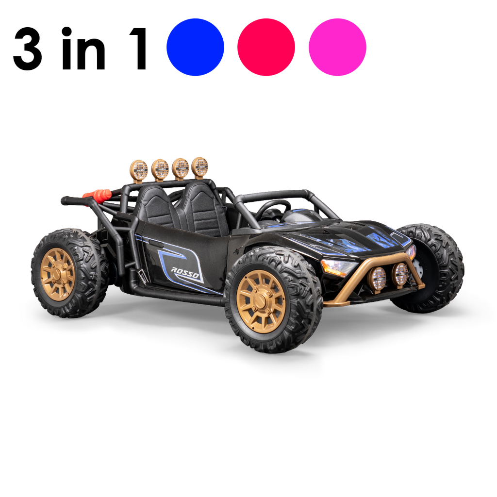Buggy Ride Colors Rosso XDB - Dune Buggy Ride On - 3 Colors in 1 – Rosso Motors Canada