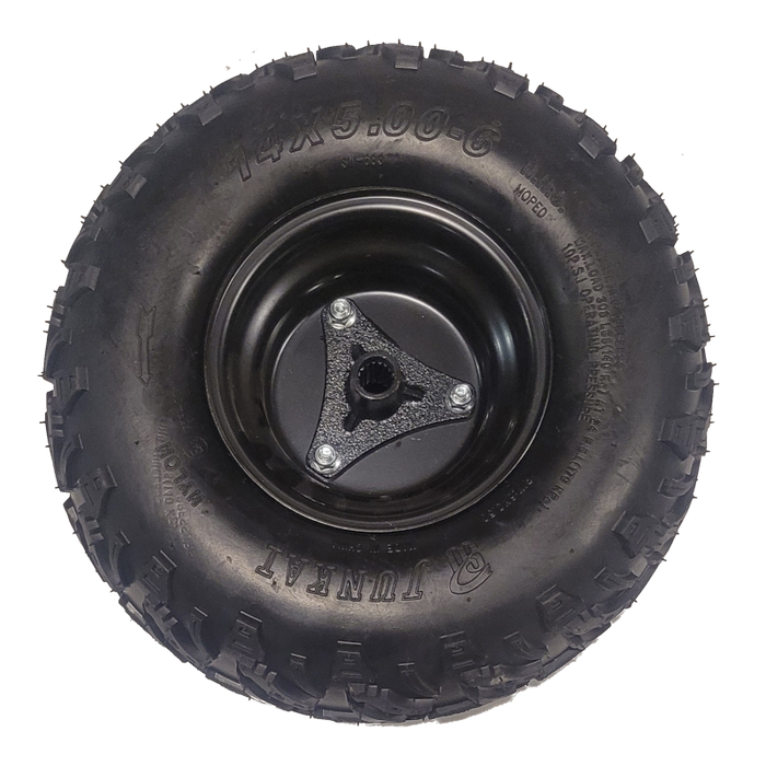 Q24 Rear Wheel Complete w/ Flange