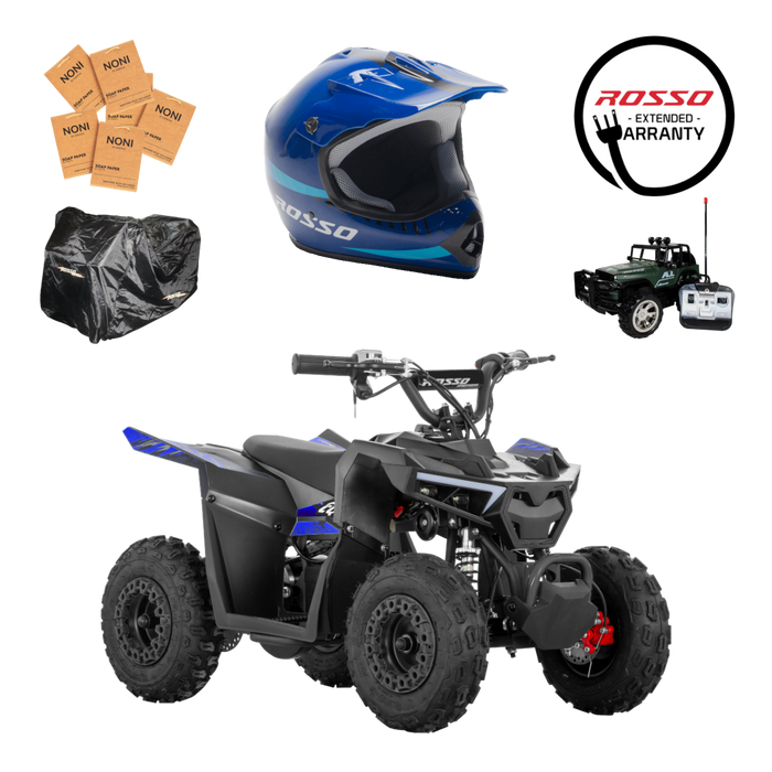 Rosso eQuad P 4-wheeler Bundle - Blue