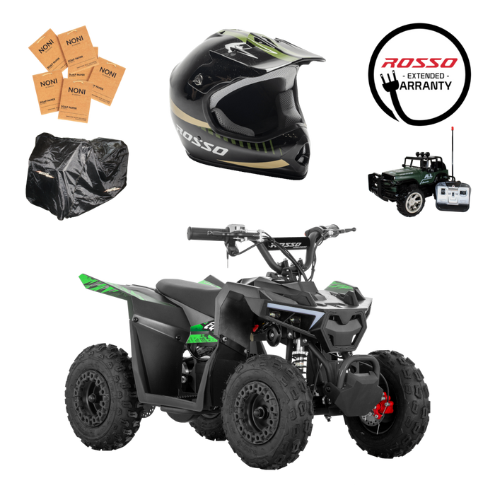 Rosso eQuad P 4-wheeler Bundle - Green