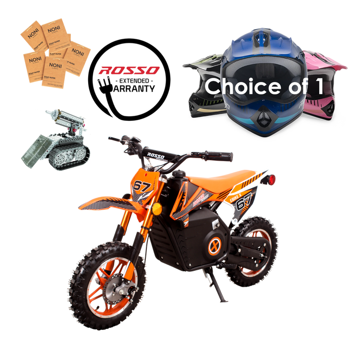 Rosso eBike X Dirt Bike Bundle - Orange