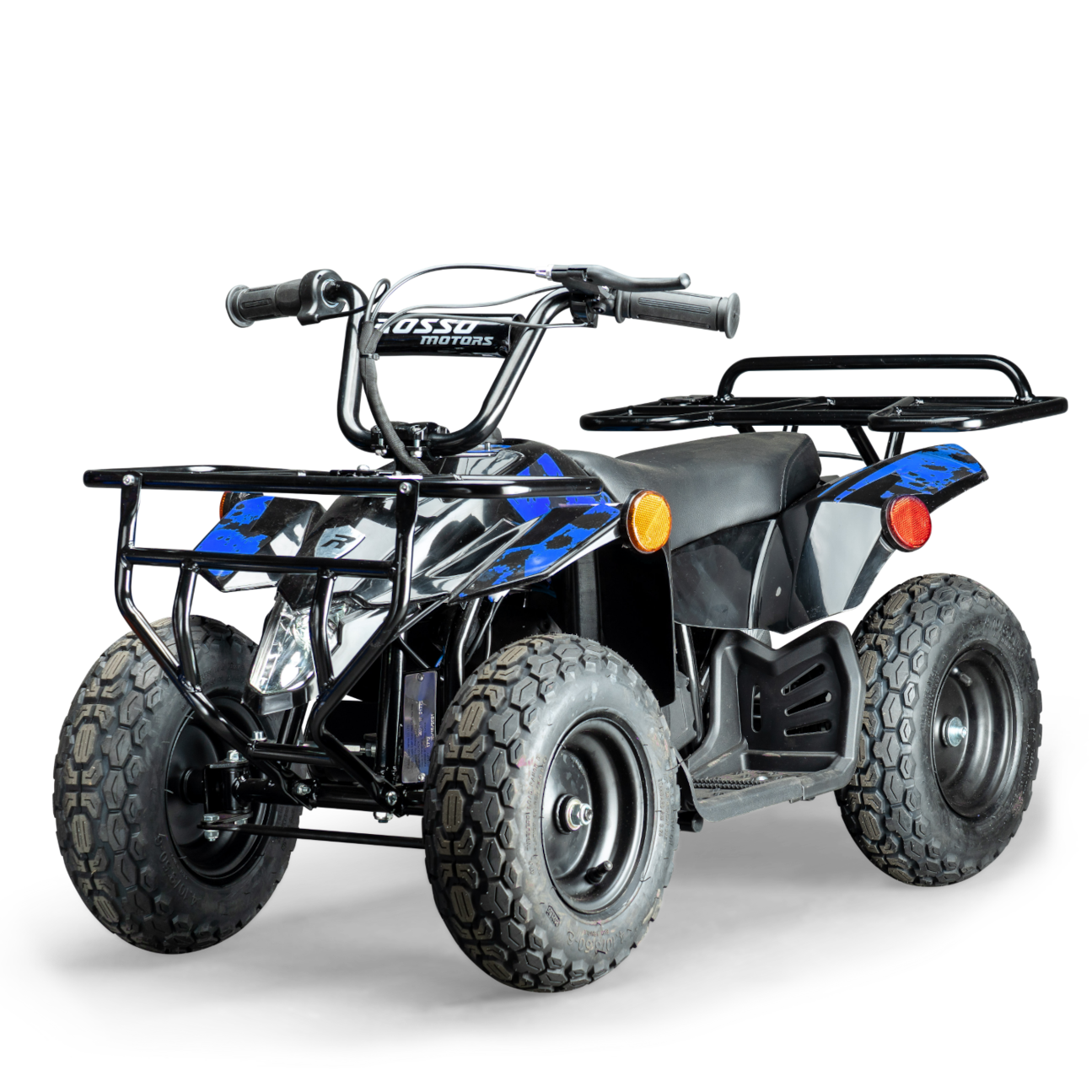 Rosso eQuad R Ride on 4 Wheeler Surge Blue Decals Rosso Motors